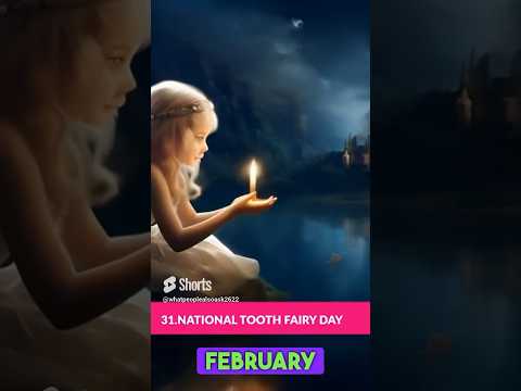 NATIONAL TOOTH FAIRY DAY- February 28