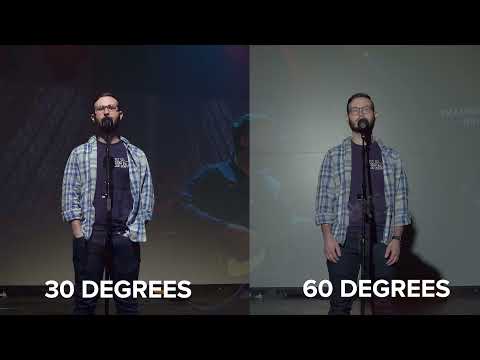 Church Lighting - Where to hang your stage lights for perfect, shadow free light.