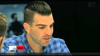 Zachary Quinto reading in Spock's voice. video