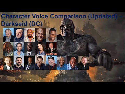 Character Voice Comparison (Updated) - Darkseid (DC)