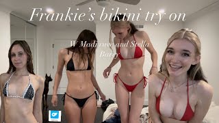 Frankie’s bikini try on haul