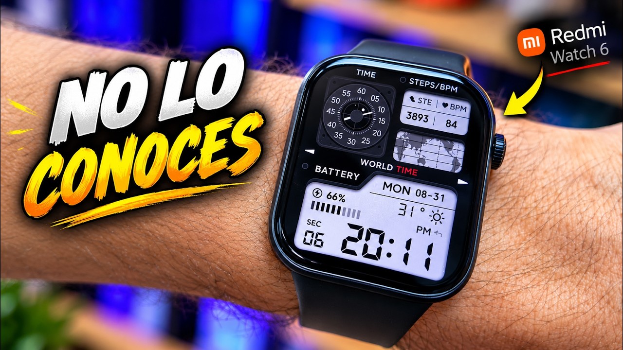 NO CONOCES este SMARTWATCH… ¡Y ES UNA LOCURA! 😱
