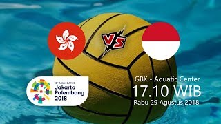 Live Streaming Babak Penyisihan Polo Air Putra Hong Kong vs Indonesia, Pukul 17.10 WIB