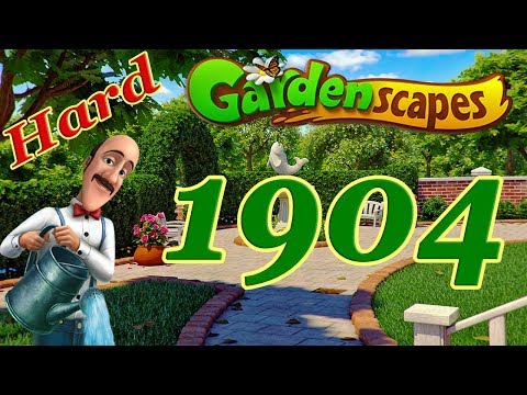 GardenScapes level 1904 Hard