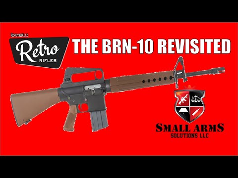 Brownells Retro BRN-10 .308 at the Range