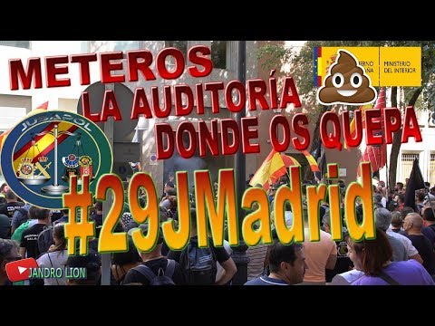 Concentración Jusapolera en la Secretaría de Estado d Seguridad. #29JMadrid #EquiparacionYa @Jusapol