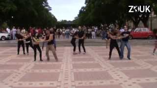 preview picture of video 'International Zouk Flash Mob (IZFM) 2014 - Jerez de la Frontera - Spain'