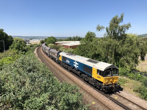(HD) Kent Rail action featuring 66789 - 30/5/20