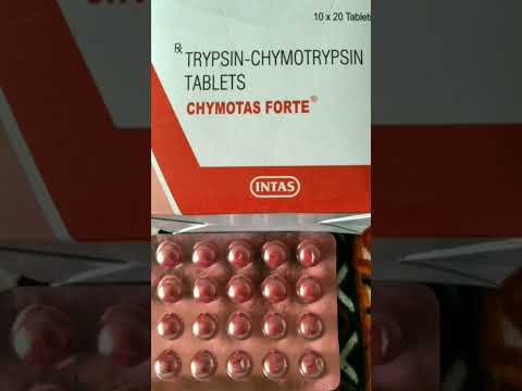CHYMOTAS FORTE TABLETS 100000IU