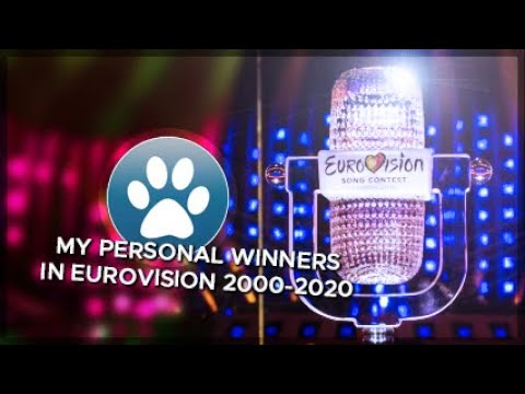 My personal winners each year in Eurovision Song Contest (2000-2020)