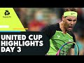 Nadal Takes On Norrie, Zverev Returns, Swiatek, Dimitrov & More! | United Cup Day 3 Highlights