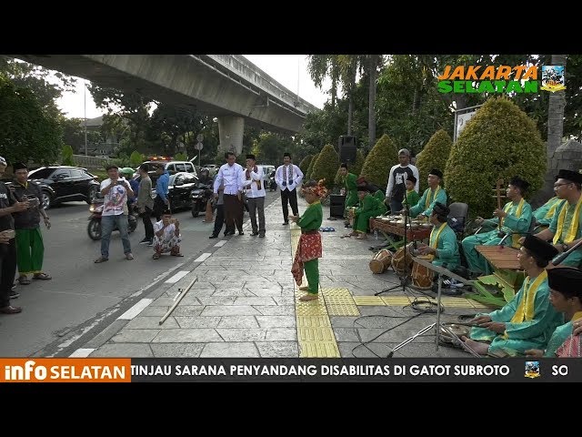 Jl.Prapanca Raya diramaikan Musik Khas Betawi