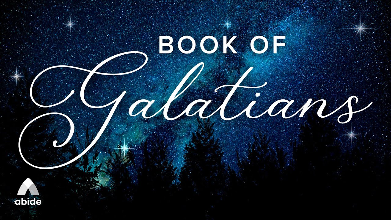 Fall Asleep Listening to Galatians - Calming Audio Scripture [Dark Screen]
