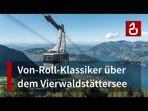 Luftseilbahn Beckenried - Klewenalp | 1000 Meter über dem Vierwaldstättersee | Seilbahn-Doku [4K]