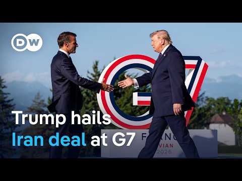Trump predicts 'great things' from Iran deal as he arrives at G7 | DW News
