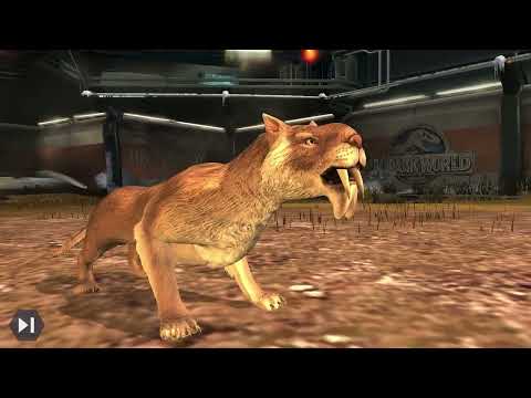 THYLACOSMILUS VS SMILODON IN JW | Jurassic World The Game - Hybrids Cenozoic Ultimate