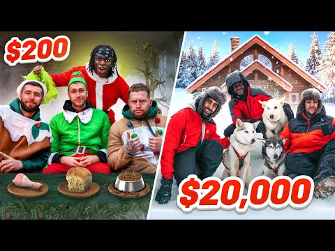 SIDEMEN $20,000 vs $200 CHRISTMAS DAY