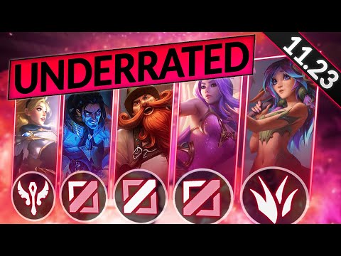 15 UNDERRATED Champions of ALL ROLES to ONE-TRICK in Patch 11.23 - LoL Guide