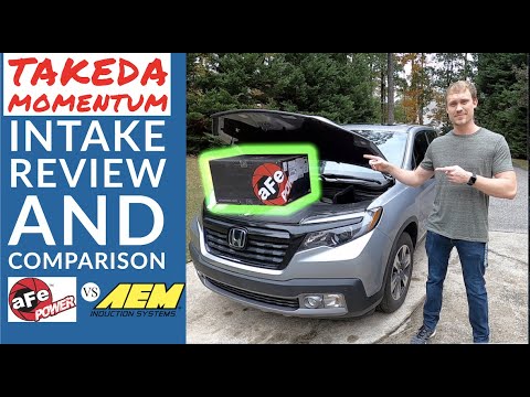 Takeda momentum Intake Review and AEM comparison | aFe vs AEM | Honda Ridgeline