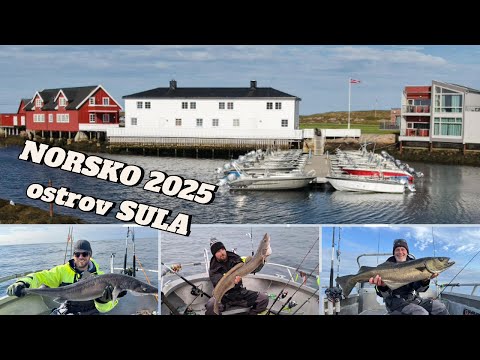 Rybářská výprava NORSKO 2025 ostrov SULA ( Ráj rybářů )