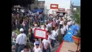 preview picture of video 'Rayon, S.L.P.domingo de ramos peregrinacion'