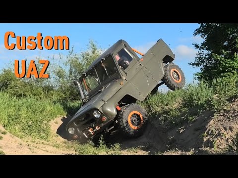 Closer look- Modified UAZ 469 - Getting it ready for Race!