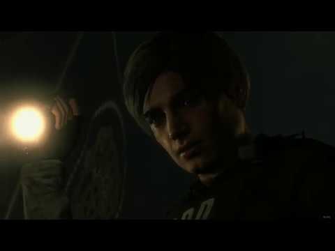 Resident Evil 2: Remake (hardcore blind run) Let's Play pt.4 (4k60fps) Leon: first boss fight