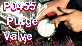 How to Fix A Check Engine Light : P0455 Emissions Purge Valve Replacement
