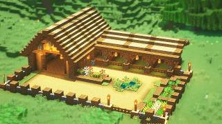 CÓMO HACER UN ESTABLO EN MINECRAFT