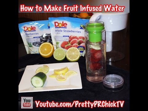 Recipes for Your Fruit Infuser Water Bottle