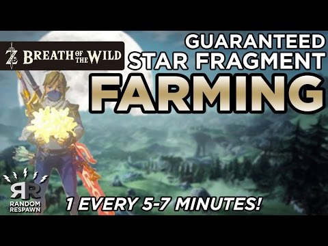 Zelda: Breath of the Wild - GUARANTEED STAR FRAGMENT FARMING - (1 Every 5-7 Min!)