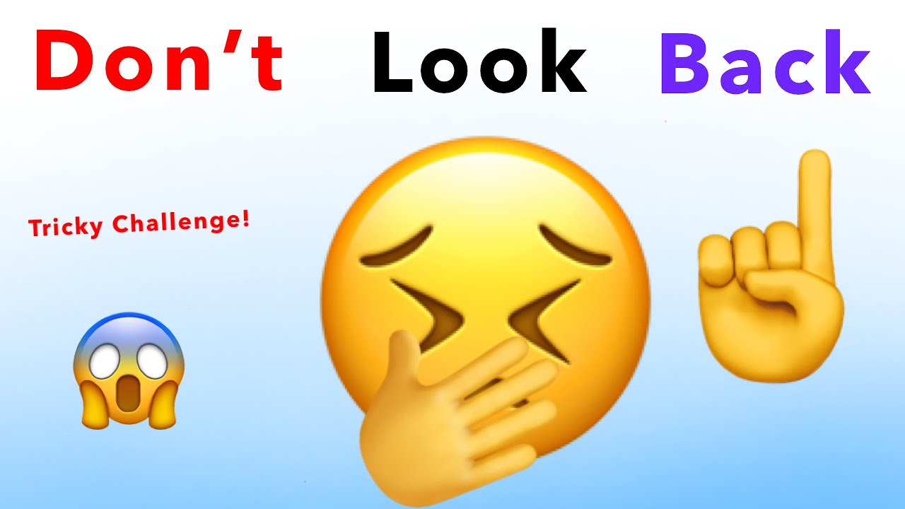 Don't Look Behind while watching this video!