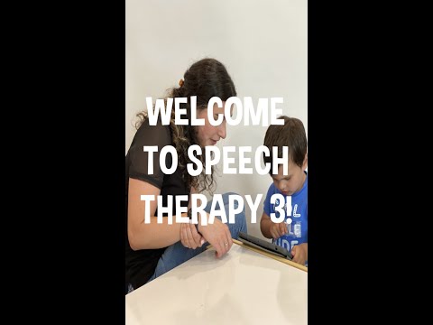 Speech Therapy 3 – Learn Words Video
