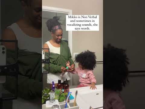 Non Verbal Autism | Mikko New Word  #Shorts