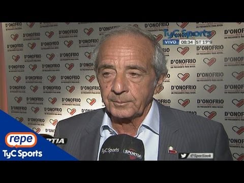 Rodolgo D´Onofrio, candidato a presidente de River: "Passarella y Caselli están juntos"