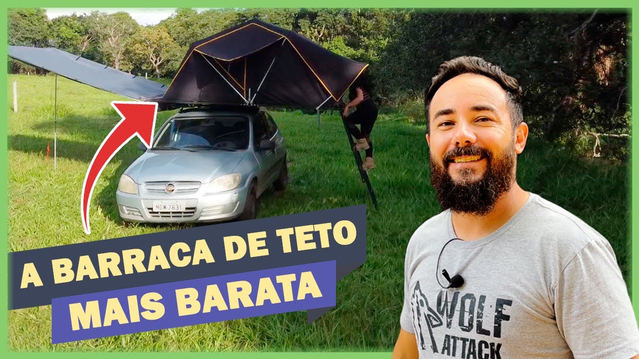 Tudo sobre a Barraca de teto LUMA 150, a mais barata do Brasil.