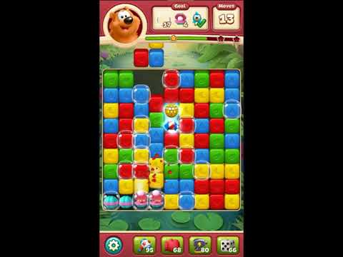 Toon Blast Level 3263 - NO BOOSTERS 🐻🐺🐱 | SKILLGAMING ✔️