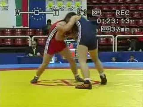 2007 European Championships FW 55Kg 1/4 Final 2