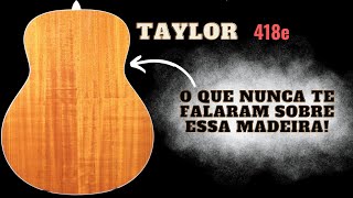 Video thumbnail for O TAYLOR MAIS LINDO QUE JÁ VI! Conheça o Taylor 418e ... by Campoy Guitars
