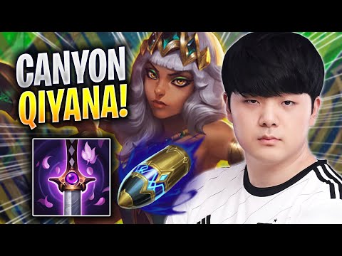 CANYON PERFECT GAME WITH QIYANA! - DK Canyon Plays Qiyana JUNGLE vs Bel'veth! | Season 2023
