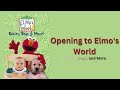 Opening To Elmo S World Babies Dogs And More