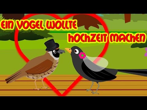 Die Vogelhochzeit  | deutsche Kinderlieder | Kinderlieder zum Mitsingen