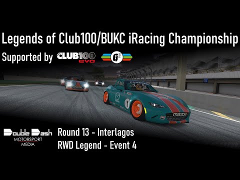 2021 Legends of Club100 / BUKC iRacing Championship - Round 13 - Interlagos