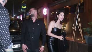 Sunny Leone Spotted With His Husband Daniel Weber For His Manager Sunny Rajani Birthday Bash Party