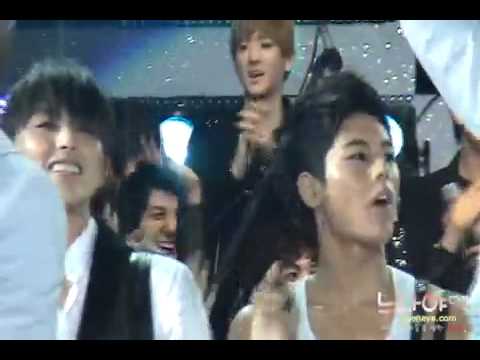 [FANCAM]100522 Dongjoon+Hyungsik+Heechul @ DREAM CONCERT