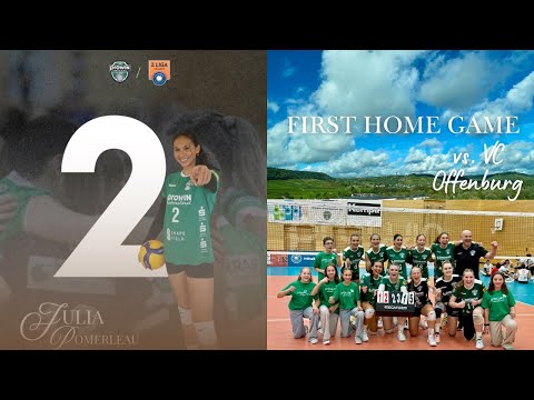 First Home Game | Pomerleau #2 | vs VC Offenburg | 2. Bundesliga Frauen Süd