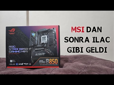 Asus Rog Strix B850-F Gaming Wifi Anakart Mini İnceleme ve İlk Bakış