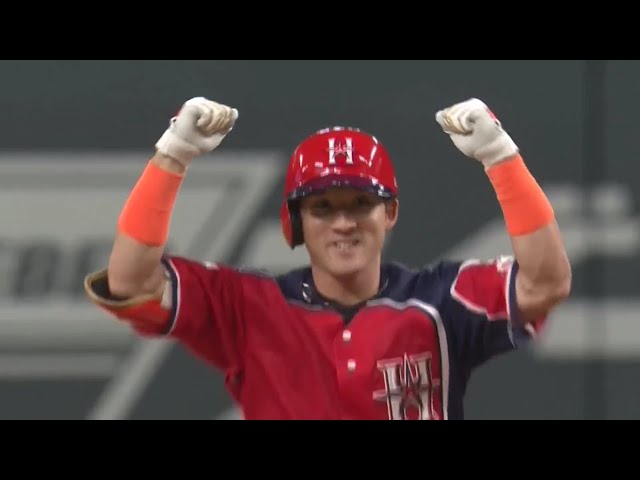 【2回裏】フェンス直撃!! ファイターズ・杉谷の走者一掃タイムリー2ベースヒット!! 2019/7/2 F-L