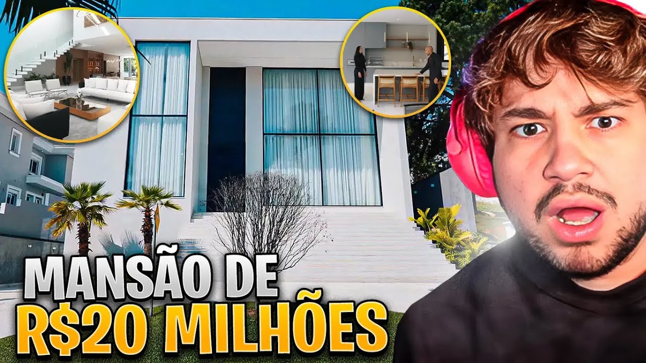 MANSÃO SAFIRA DE 2O MILHÕES EM ALPHAVILLE - SP!