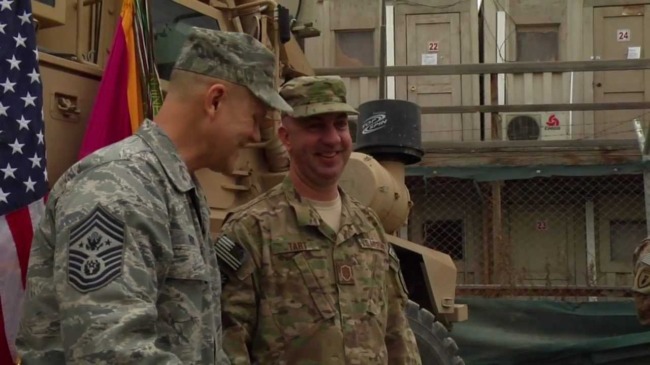 Watch video CMSAF Pins on Stripes Now CMSAF Pins on Stripes